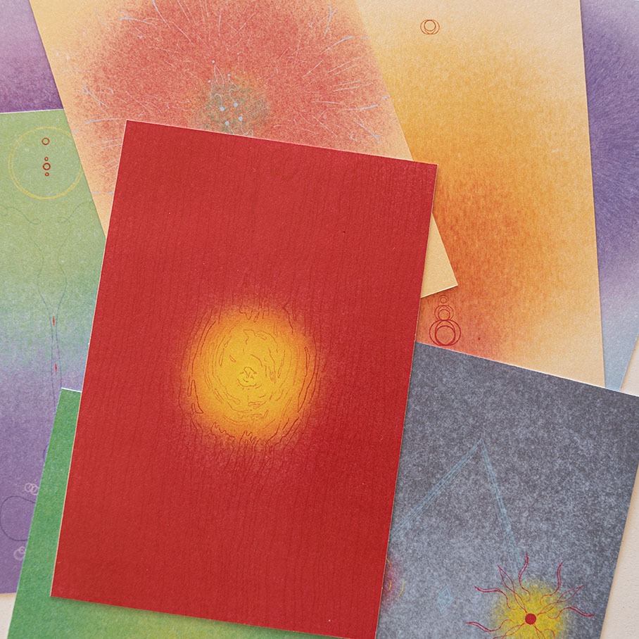 Cartas Tarot en desorden